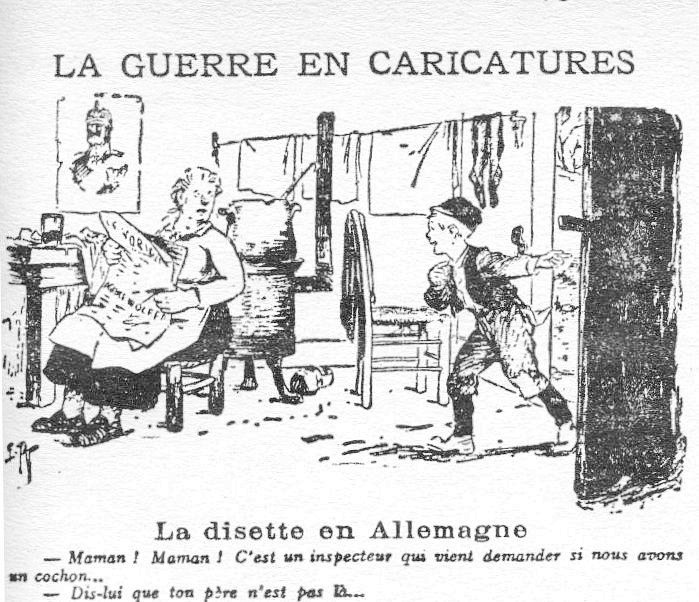 1915 04 25 avril La Disette en Allemagne Le Matin.jpg